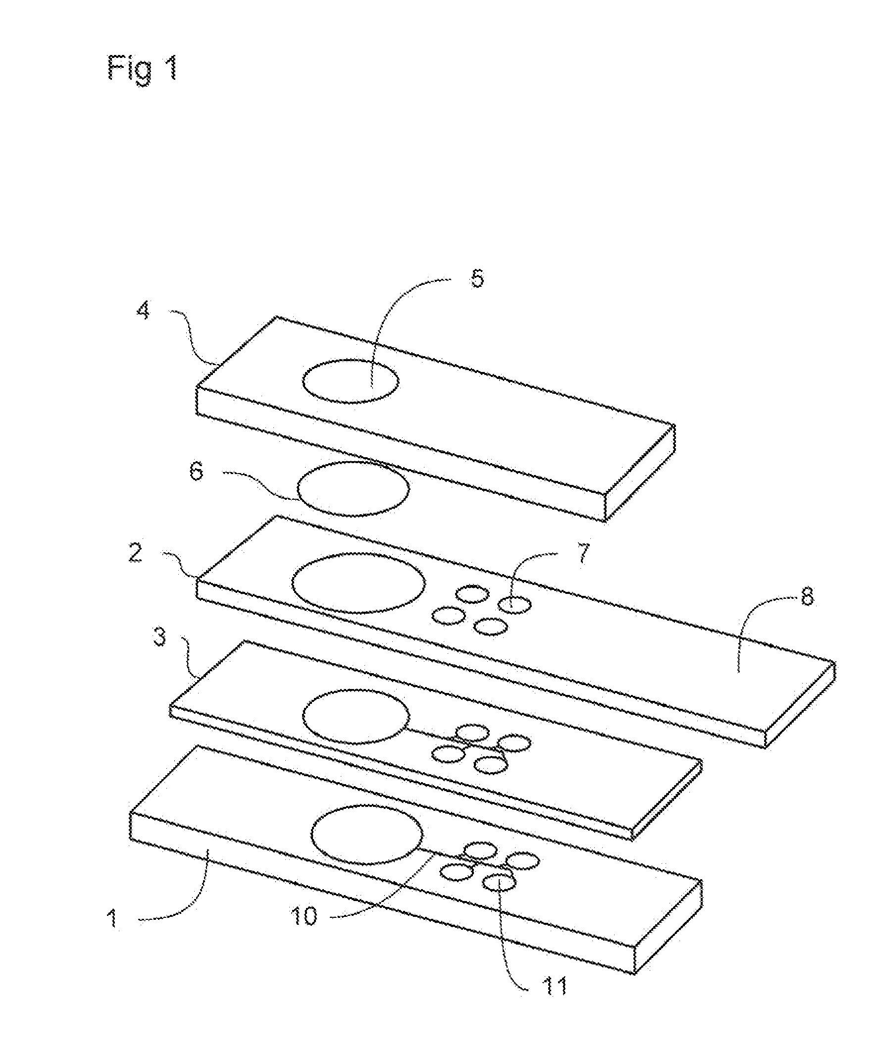 Channel for capillary flow, biosensor device and method for forming an object having a channel for capillary flow