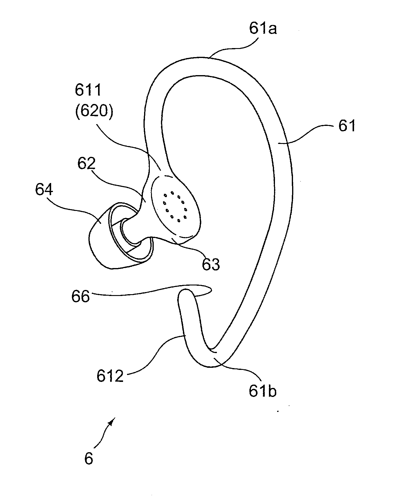 Auricle-installed apparatus