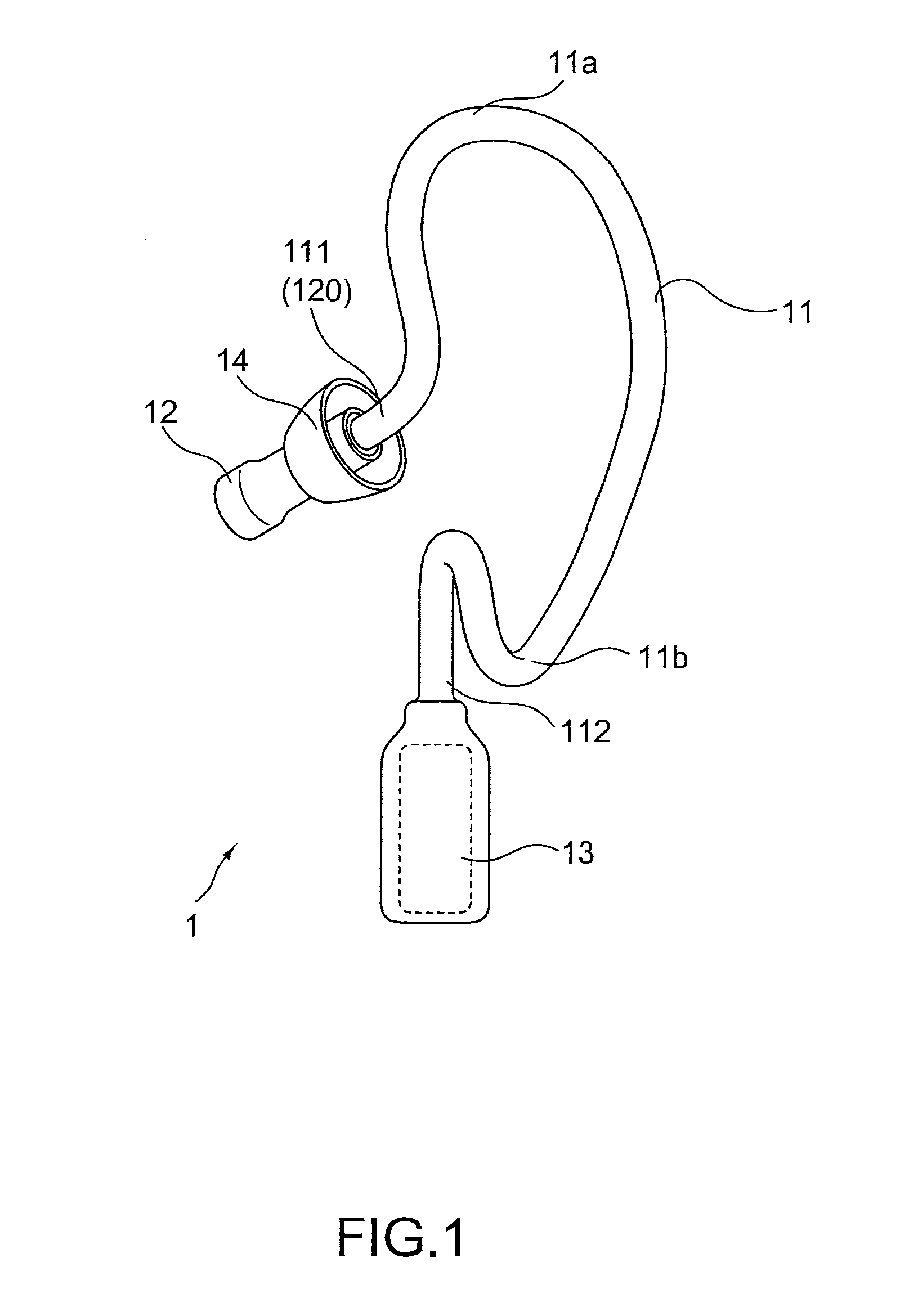Auricle-installed apparatus