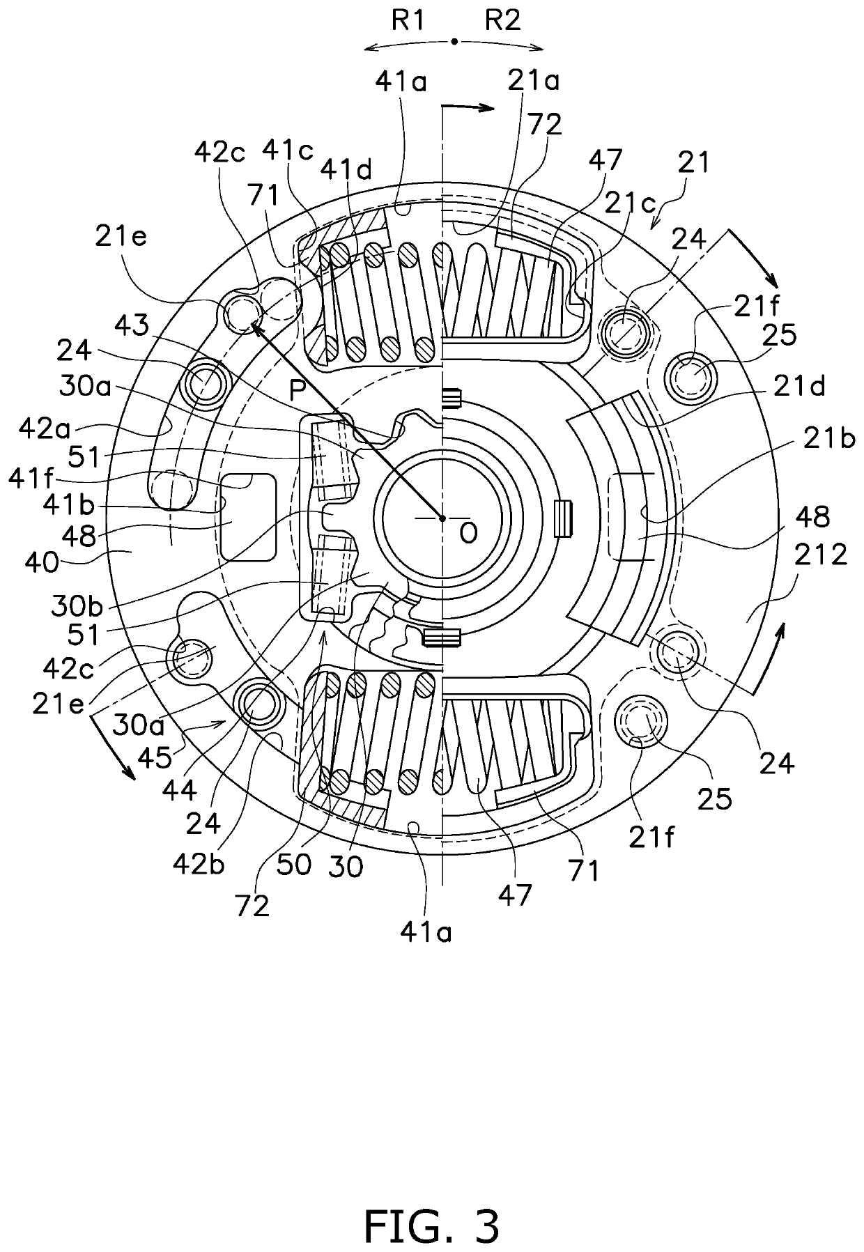 Torque limiter embedded damper device