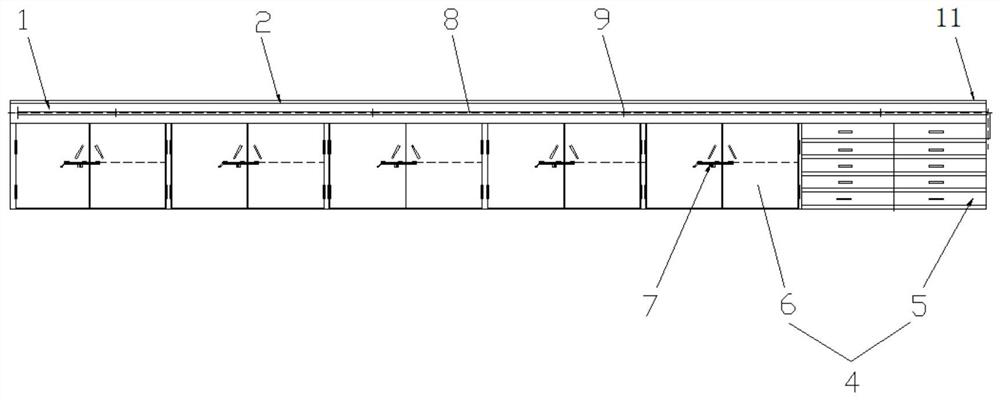 Part repairing workbench and workbench using method