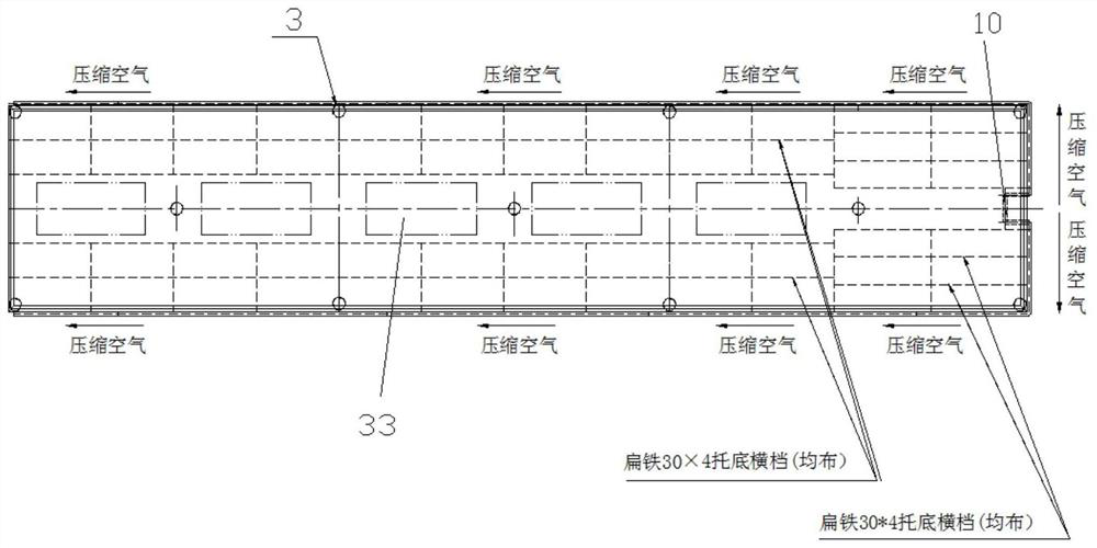 Part repairing workbench and workbench using method