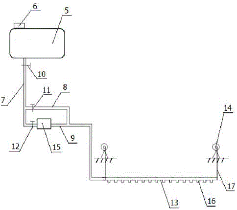 Purifying device for ecological restoration of liquidity black smelly water