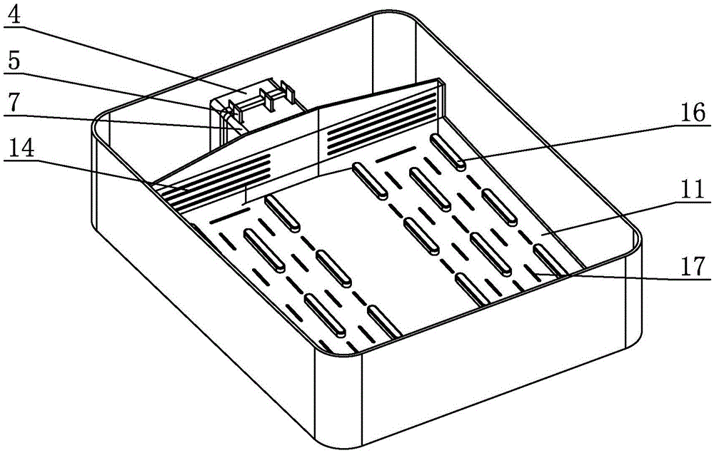 Household foot dryer