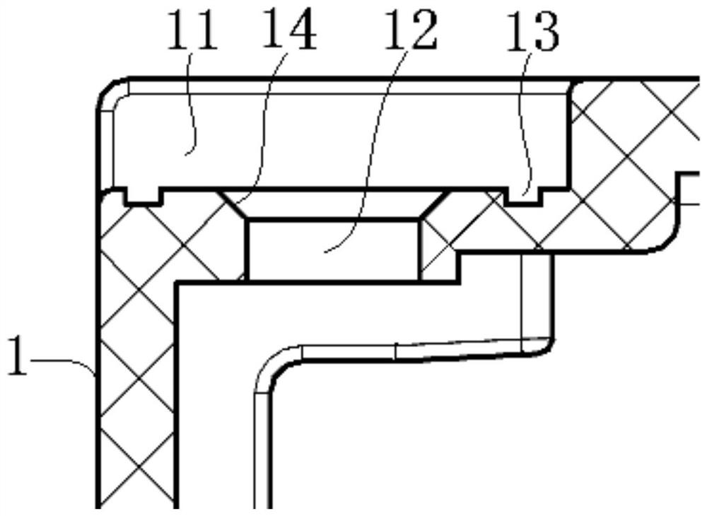 Air hole structure on relay shell