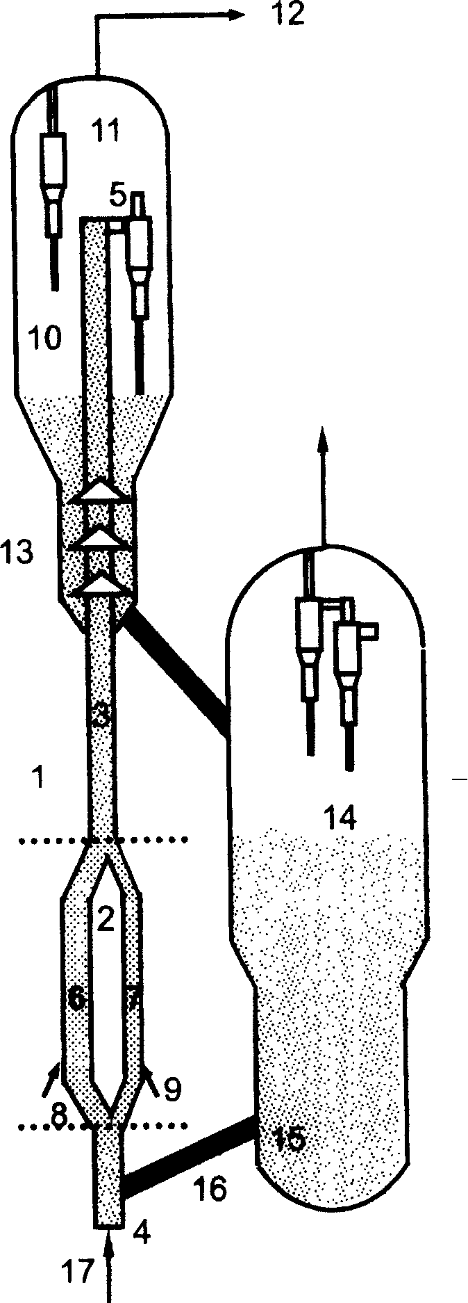 Method and apparatus for processing coked waxy oil