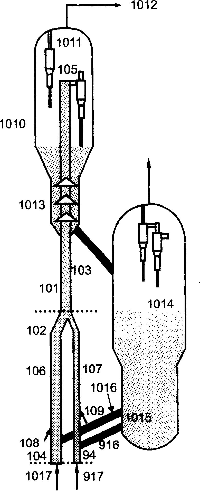 Method and apparatus for processing coked waxy oil