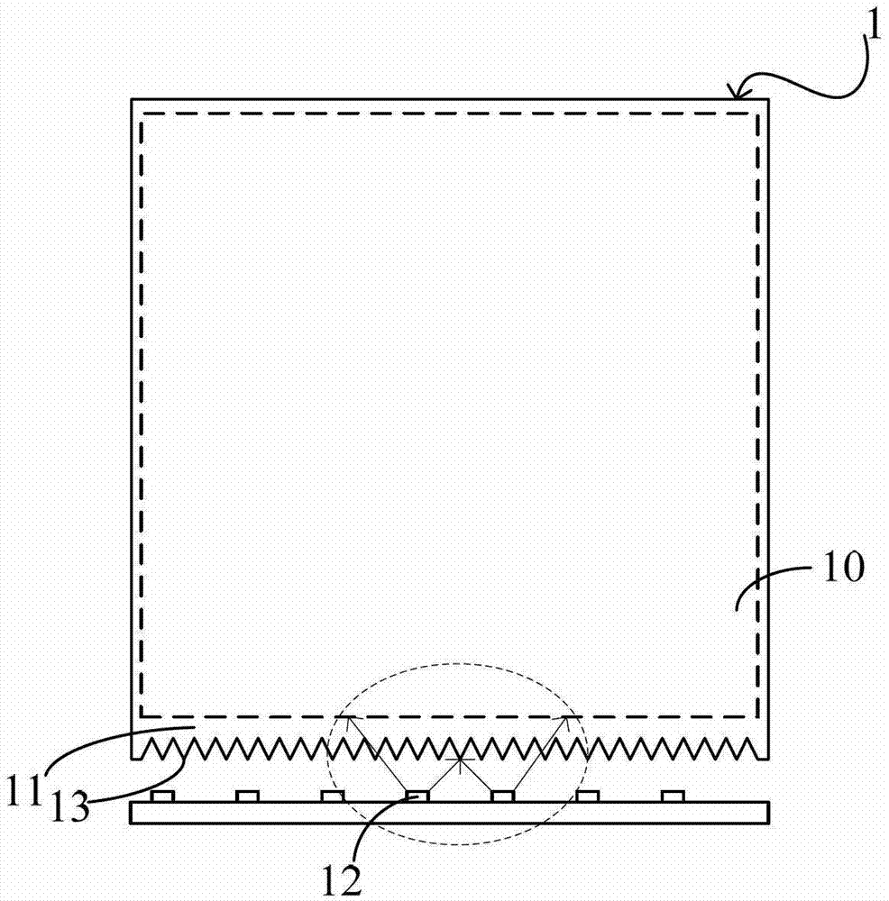 Light guiding plate, backlight module and display device