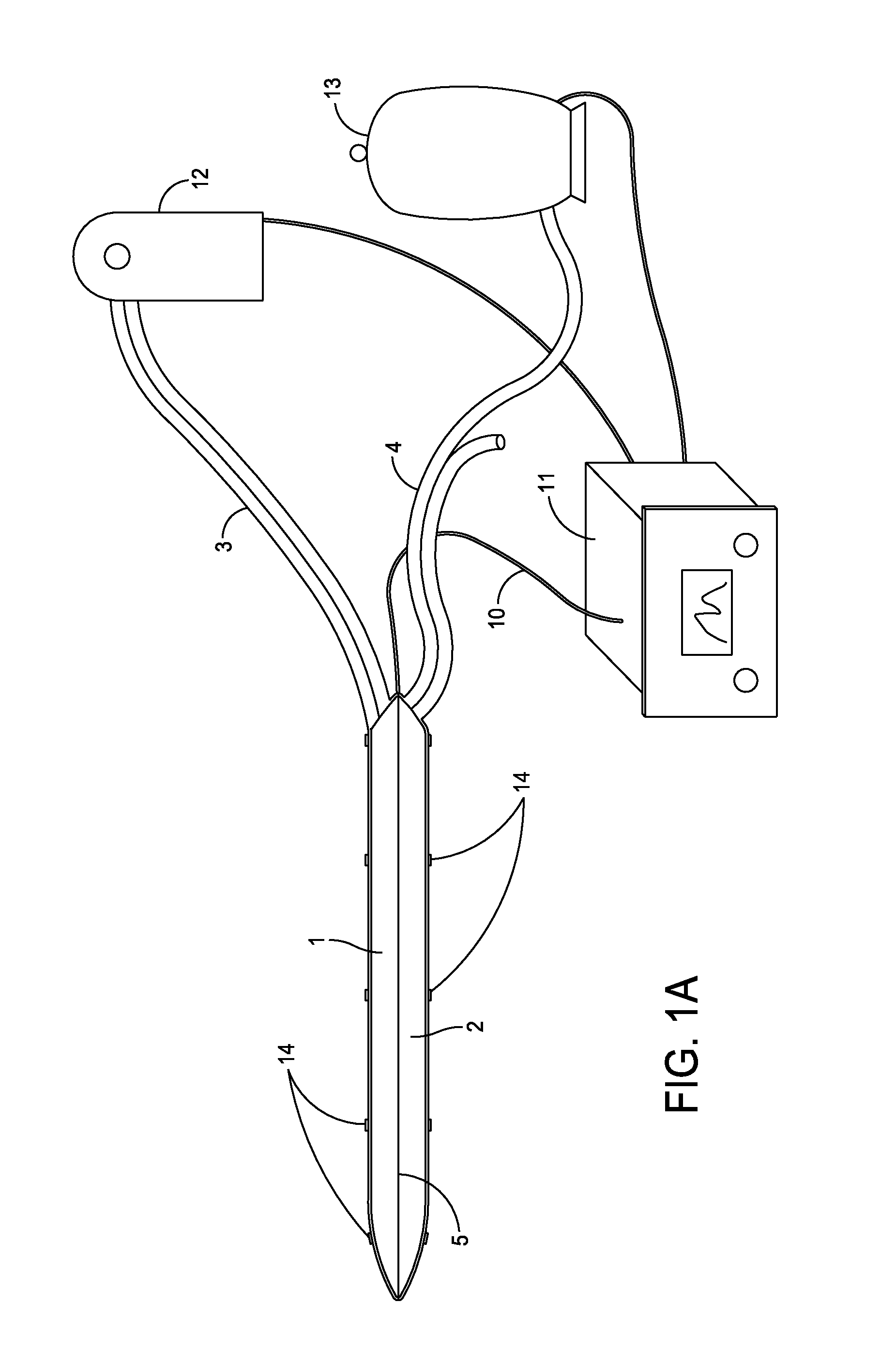 Action/counteraction superimposed double chamber broad area tissue ablation device