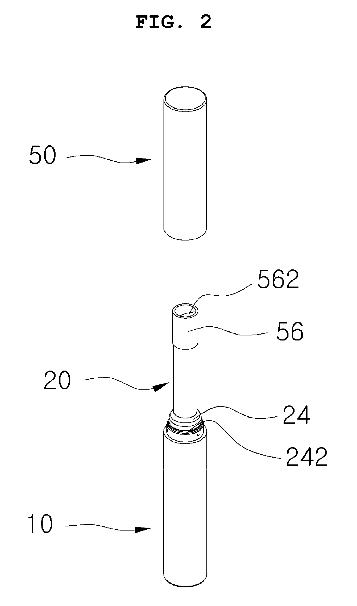 Airtight lip cosmetic case having improved sealing capability