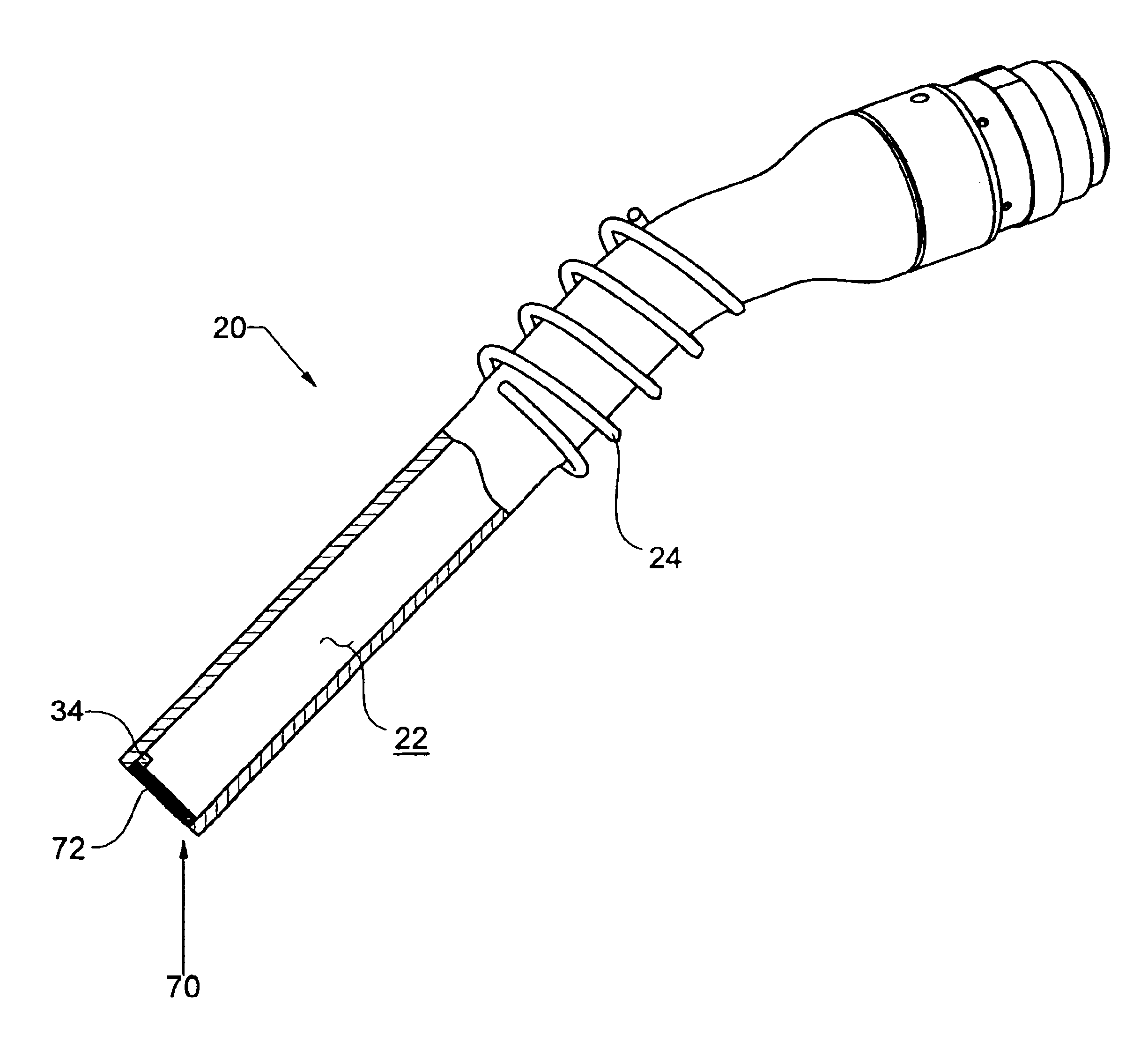 Low surface energy dripless fuel spout