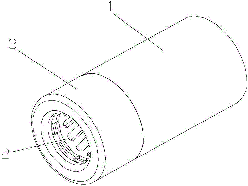 Large-current connection plug bush