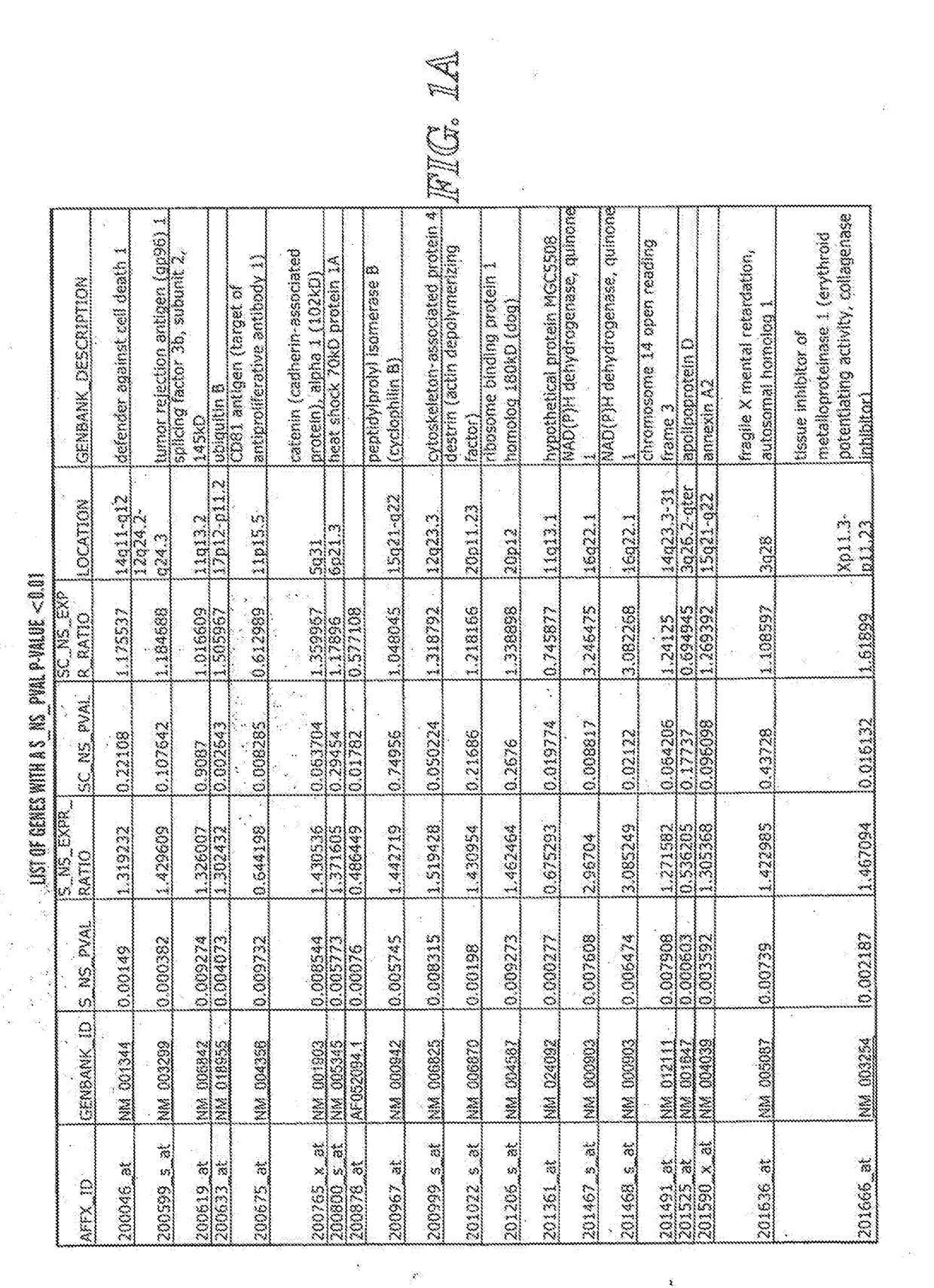 Detection methods for disorders of the lung