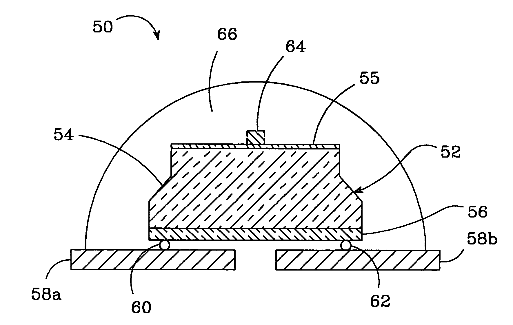 Light emitting diode with porous SiC substrate and method for fabricating