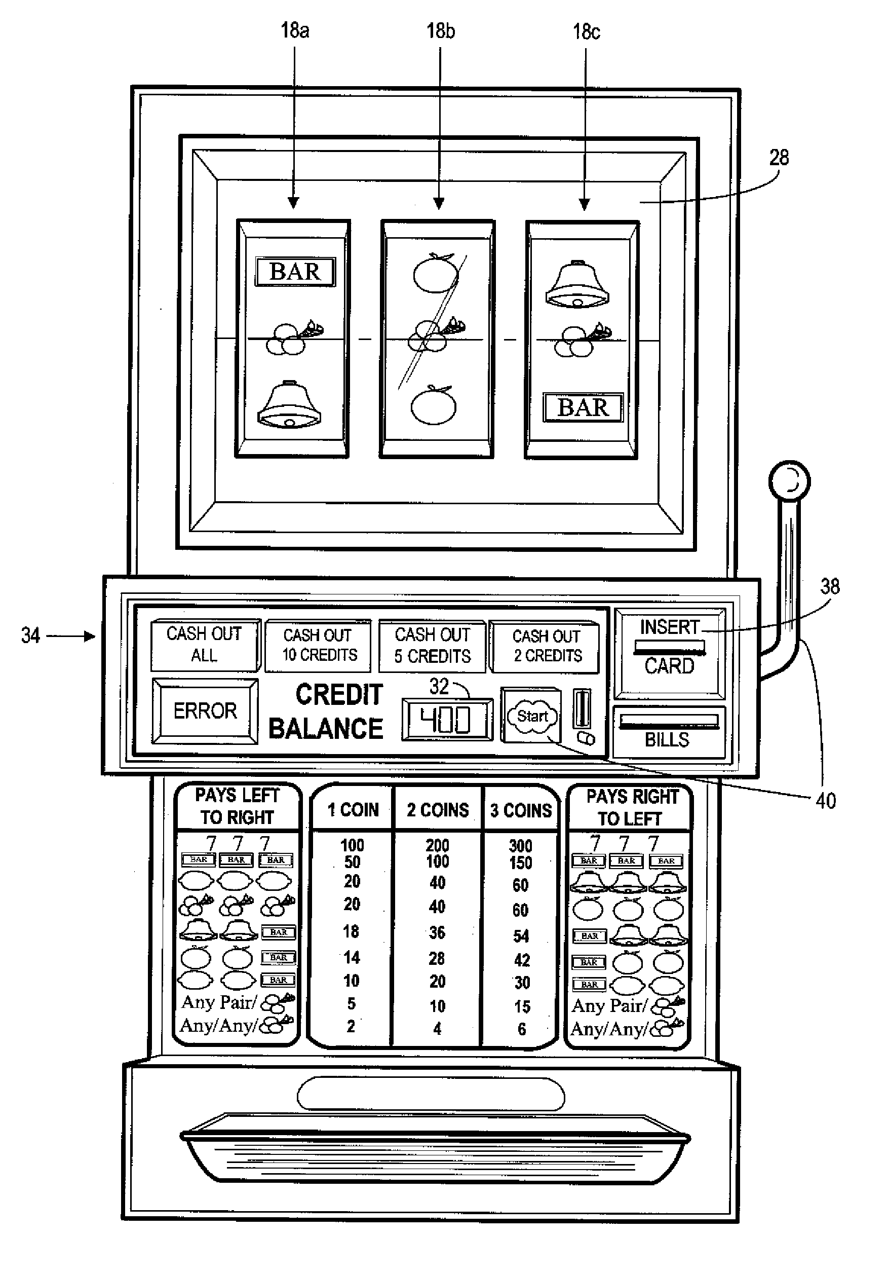 Method and apparatus for operating a gaming device to dispense a specified amount