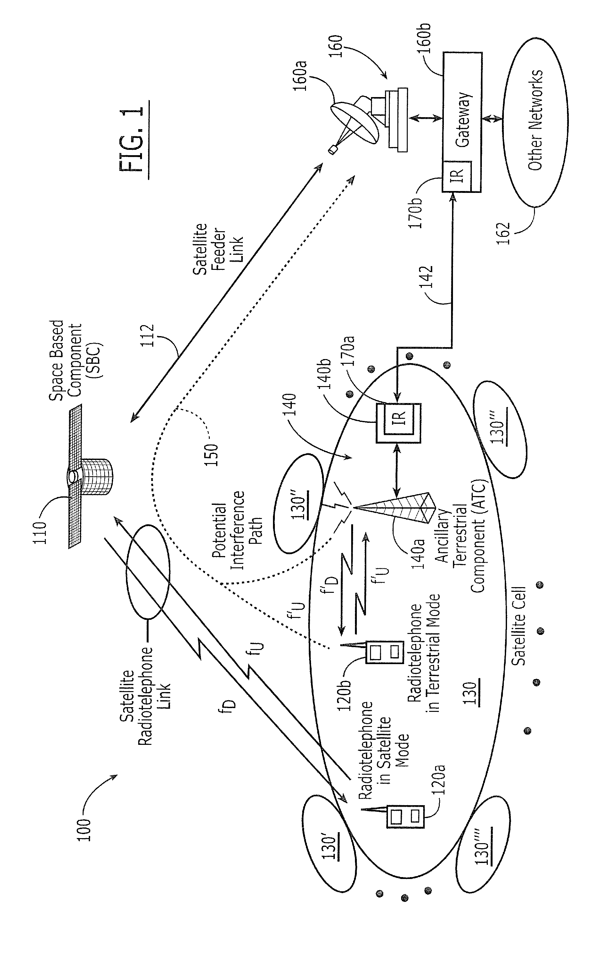 Systems and methods for monitoring selected terrestrially used satellite frequency signals to reduce potential interference