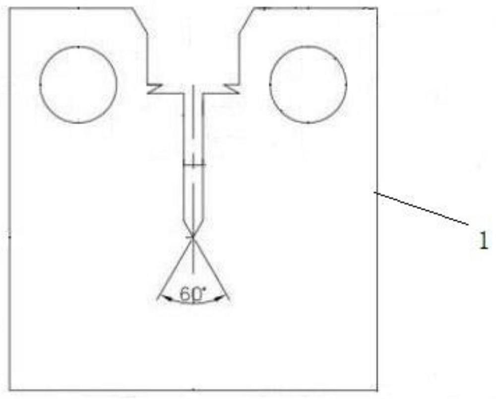 Crack propagation acoustic emission characteristic signal detection method for weld joint