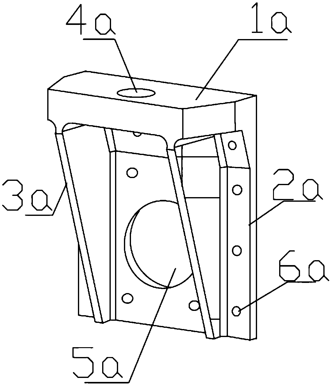 A kind of explosive bolt box and preparation method thereof