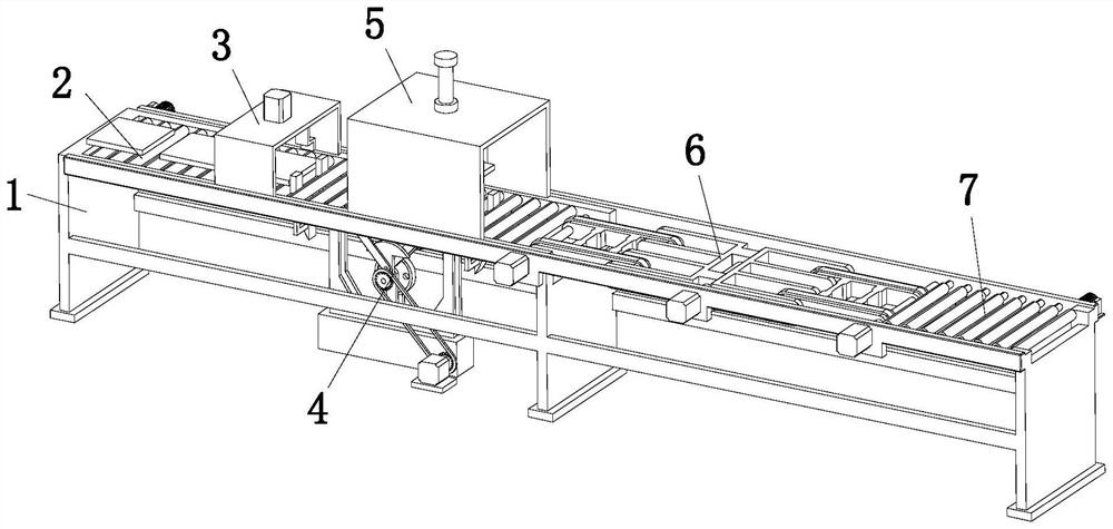 A kind of pressing device for copper foil steel plate