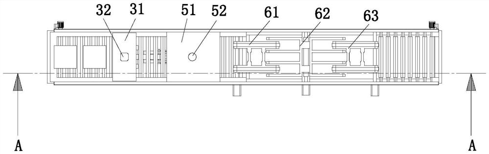 A kind of pressing device for copper foil steel plate