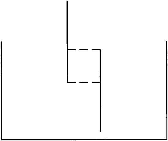 Device for producing weakly alkaline negative potential electrolyzed water and electrolysis water dispenser