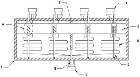 Adjustable stable microwave power divider