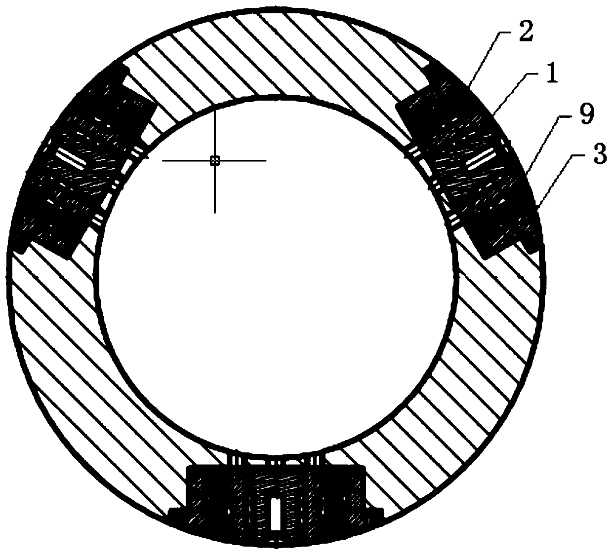 Novel hydraulic centralizer