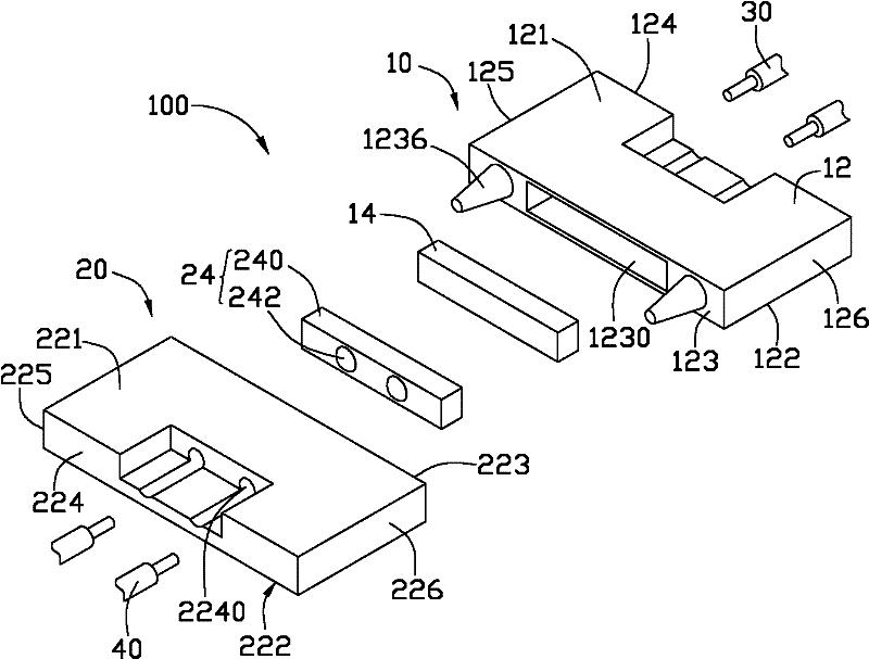 Optical fiber coupling connector assembly and optical fiber coupling connector