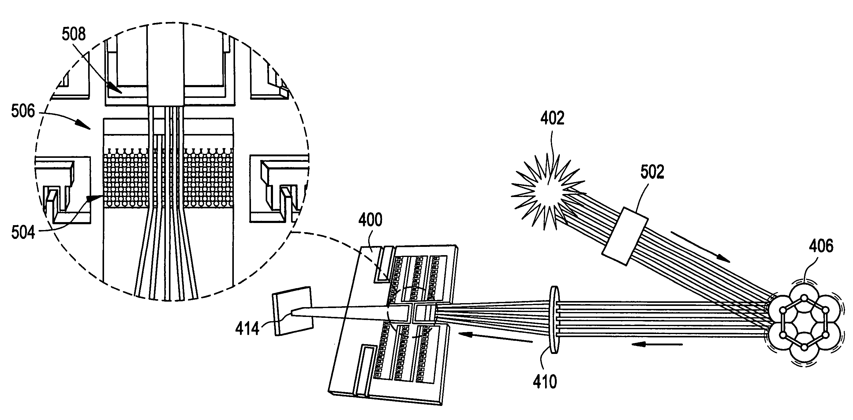 Compact, hand-held raman spectrometer microsystem on a chip