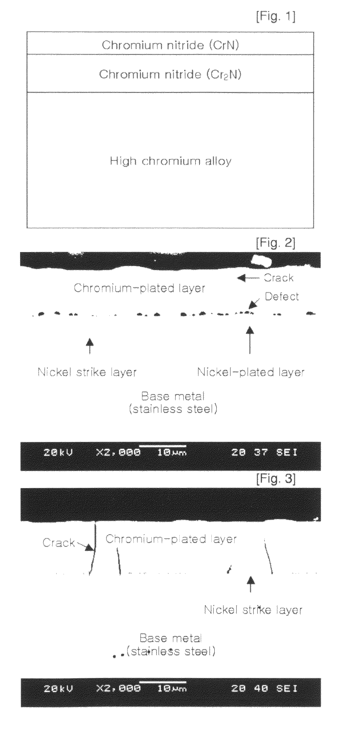 Method of fabricating a chromium nitride coated separator