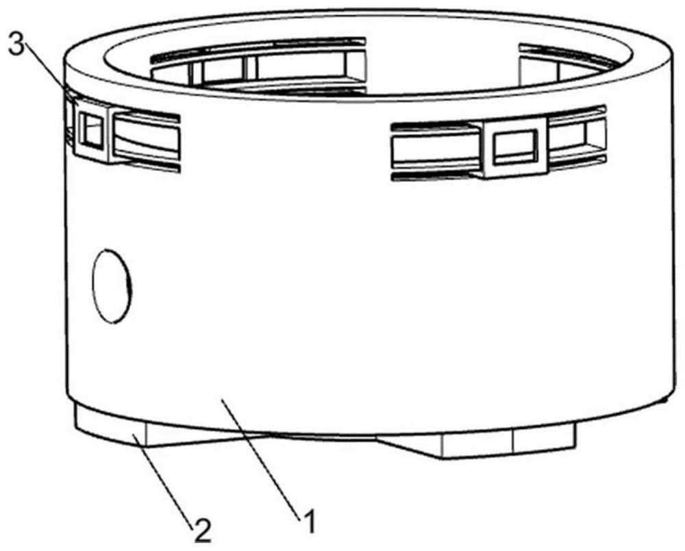 Small propeller capable of enabling unmanned aerial vehicle to be more stable during wind receiving