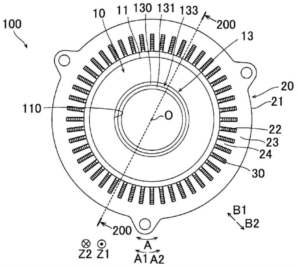 Rotor manufactruing method and rotor manufacturing device