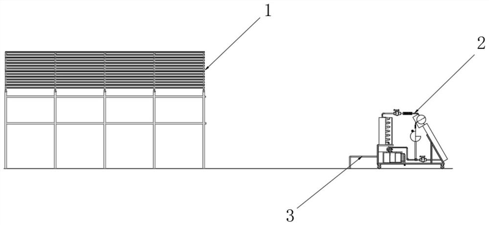 Heat preservation greenhouse structure capable of efficiently utilizing energy