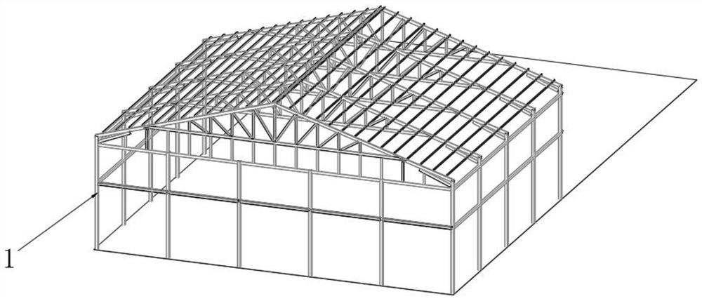 Heat preservation greenhouse structure capable of efficiently utilizing energy