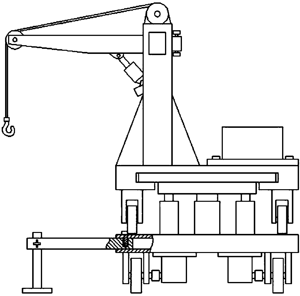 An electric hoisting device