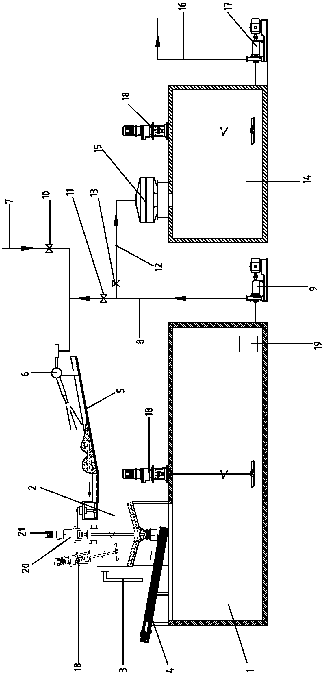 Desulfurizer slurry preparation system