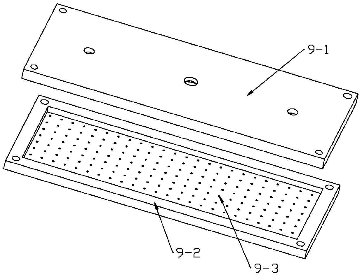 Special-shaped and multi-standard cigarette product trademark picking, conveying, glue spraying, embossing and embossing device