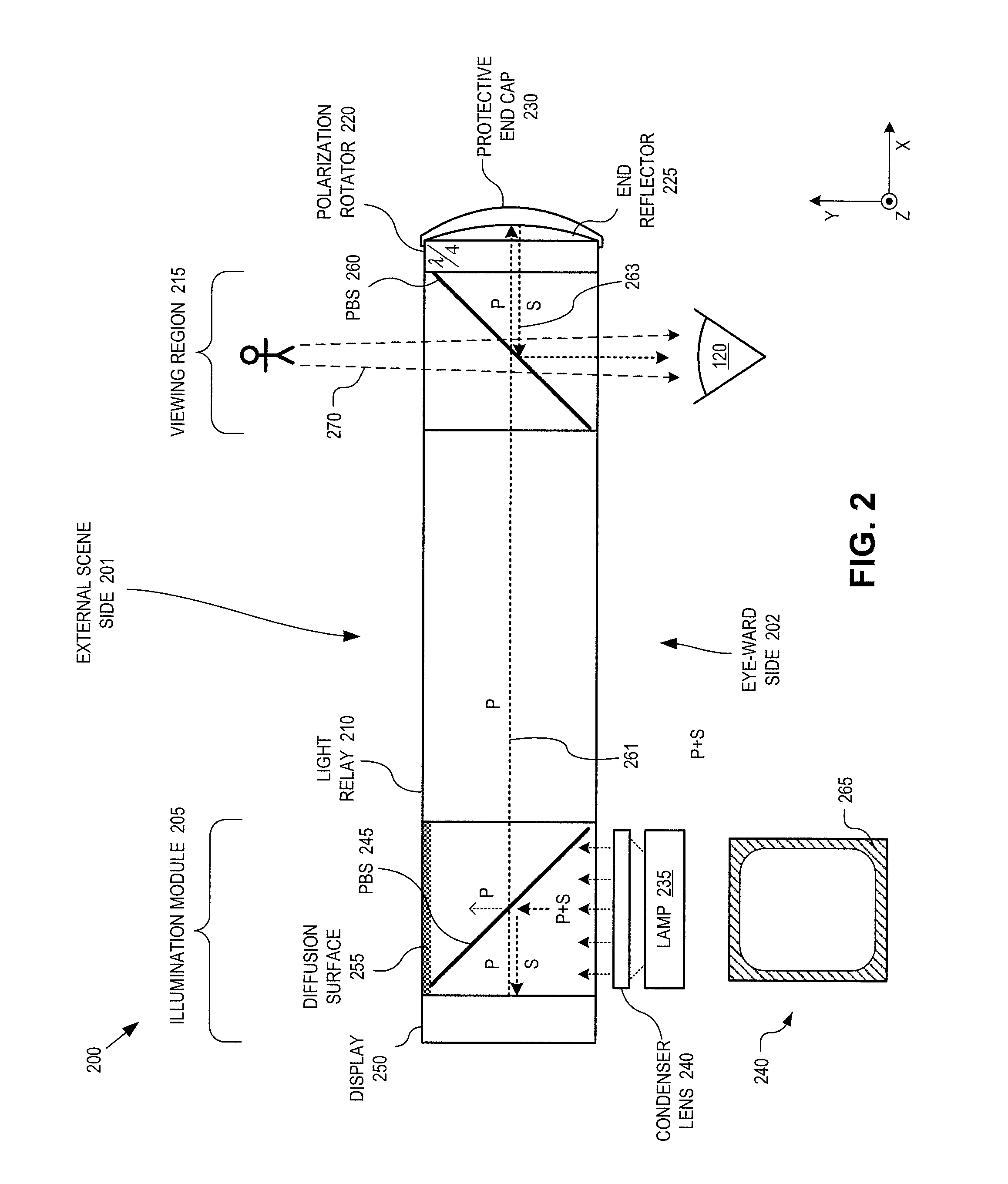 Method and apparatus for a near-to-eye display