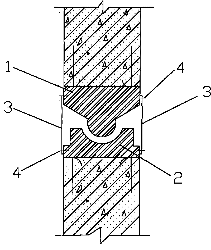 Column joint structure of building and connection method thereof