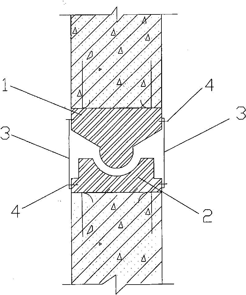Column joint structure of building and connection method thereof