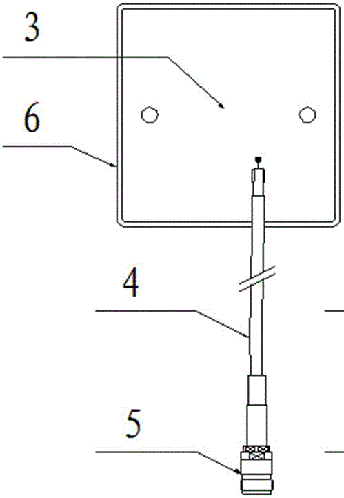 Ultrathin switch-type decorative antenna