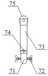 An adjustable suction anti-corrosion device for the inner surface of oil production pipes