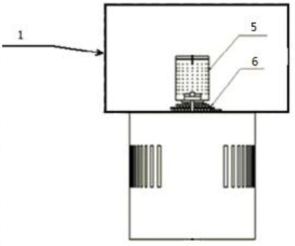 A method for raising and maintaining the vacuum degree of a vacuum chamber