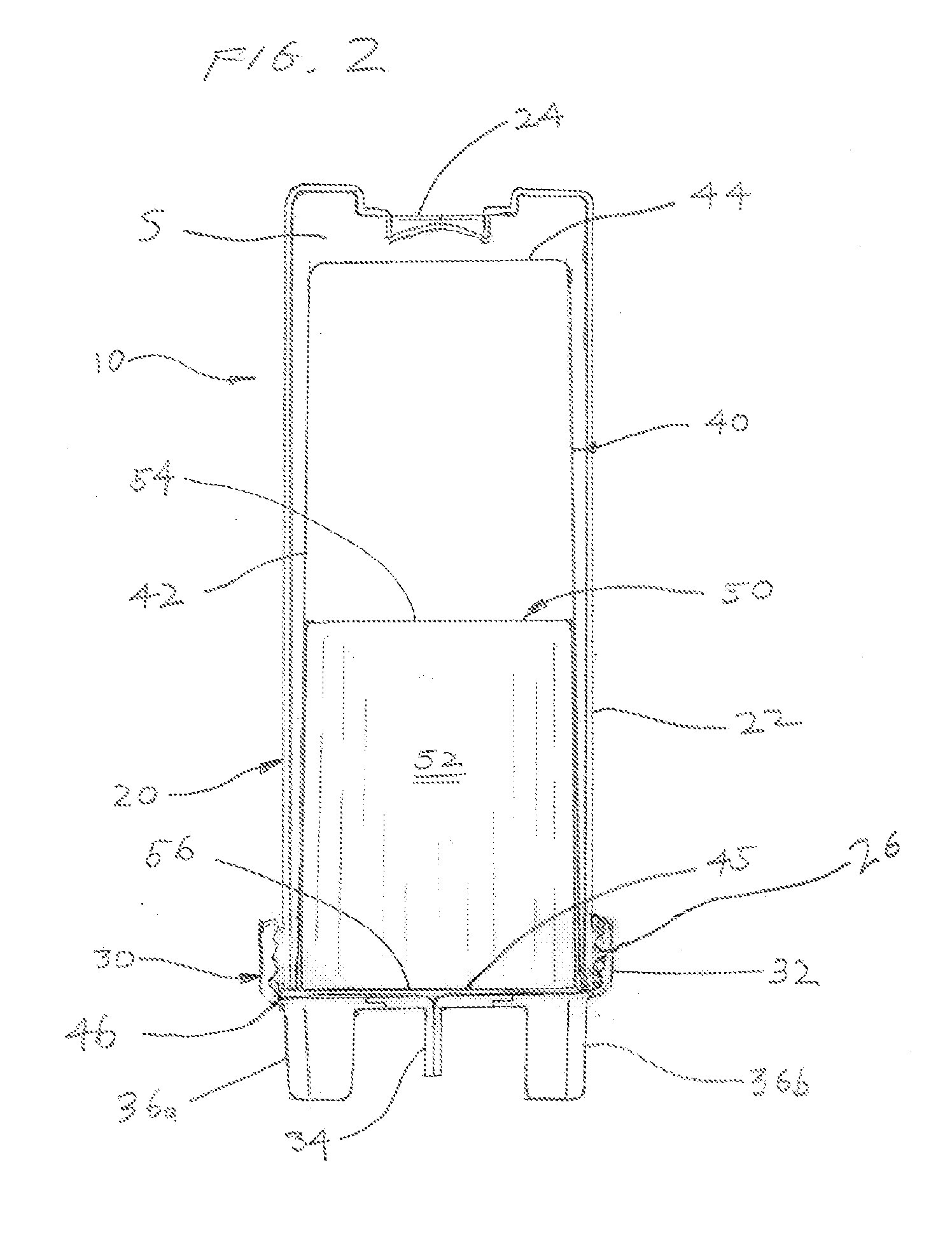 Fluid dispenser, system and filling process