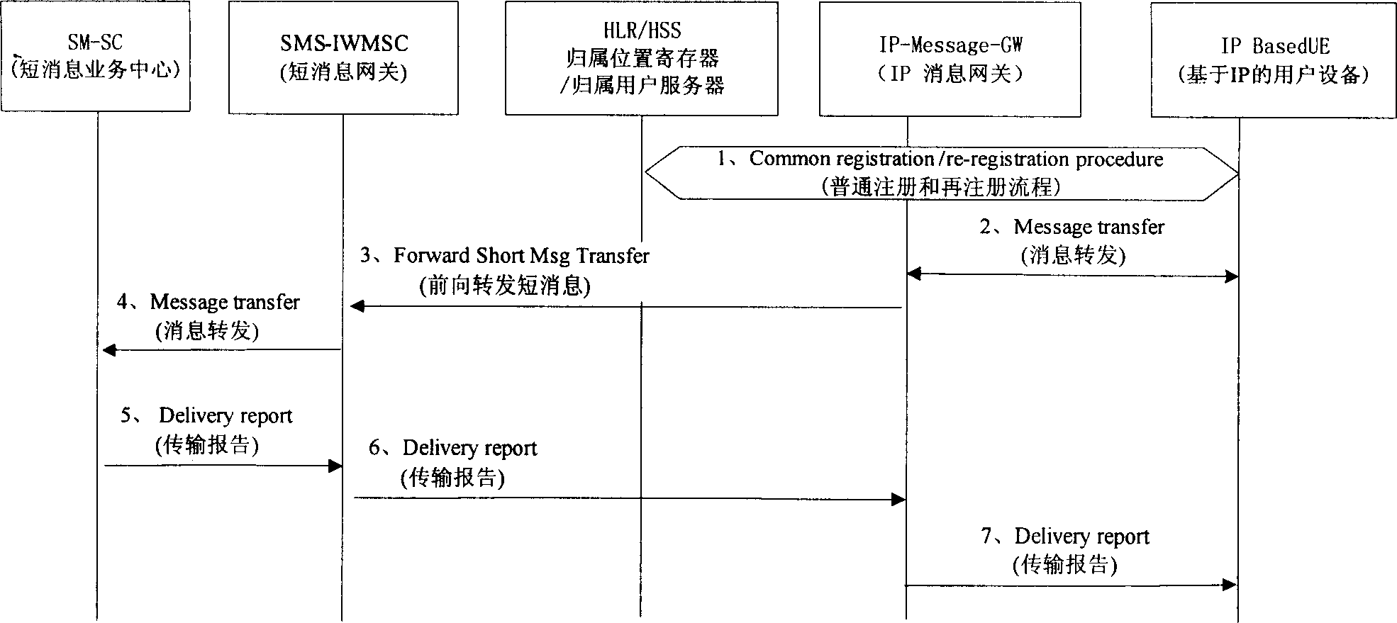 Method for IP user realizing mobile data service based on IP access