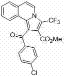 Trifluoromethylpyrroloisoquinoline derivatives and synthesis method thereof