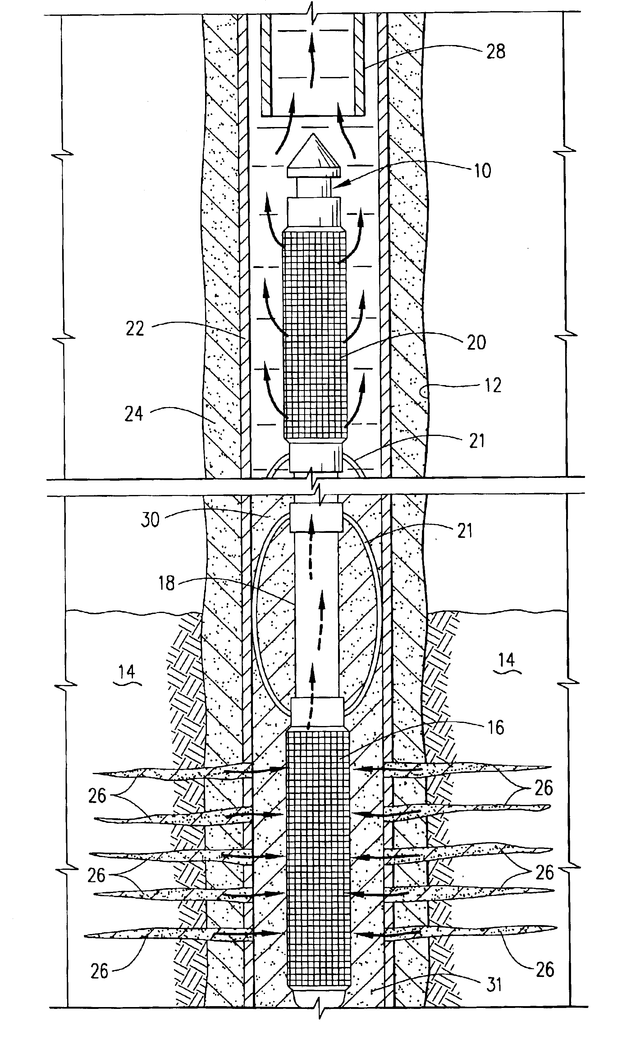 Methods of preventing gravel loss in through-tubing vent-screen well completions