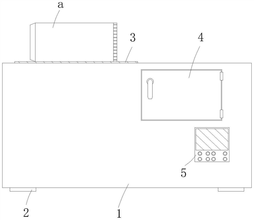 Rapid welding device for instrument production and operation method thereof