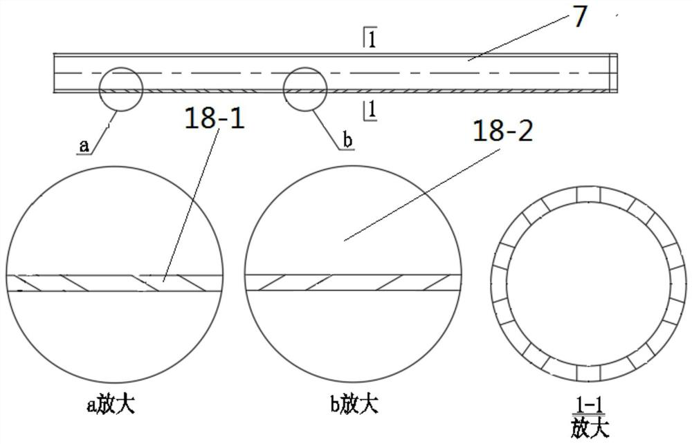 Pipeline heating device for kitchen waste leachate