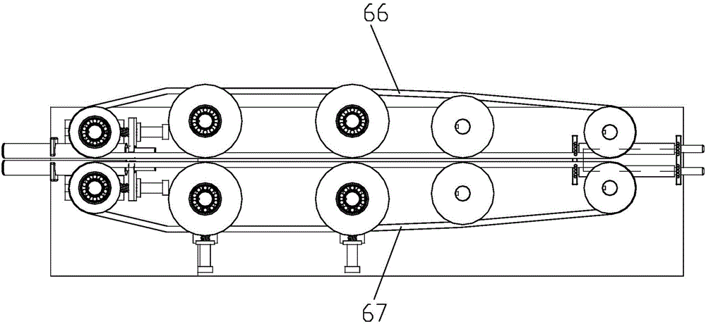 Seedling pulling, conveying and falling device